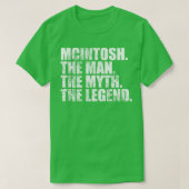 McintoshMcintosh Achternaam McIntosh T-shirt (Design voorkant)