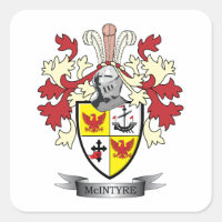 McIntyre Family Crest Coat of Arms
