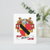 McIver Family Crest Briefkaart (Staand voorkant)