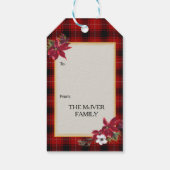 McIver Scottish Clan Tartan & Crest Cadeaulabel (Achterkant)