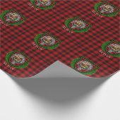 McIver Scottish Clan Tartan & Crest Cadeaupapier (Hoek)