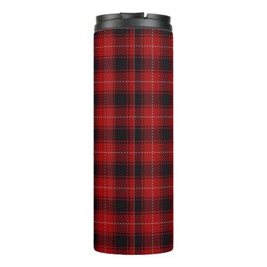 McIver Scottish Clan Tartan & Crest Thermosbeker (Achterkant)