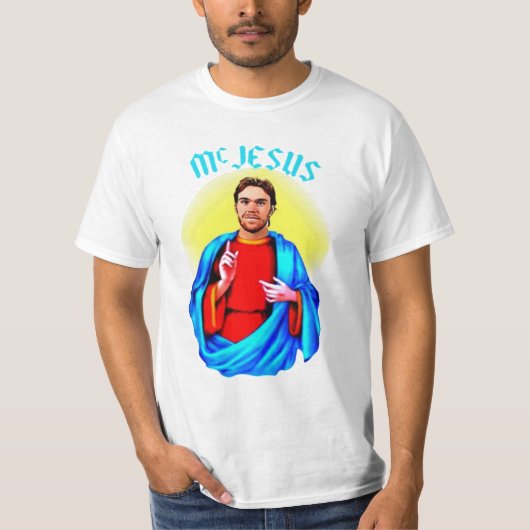 Mcjesus hockey t-shirt (Voorkant)