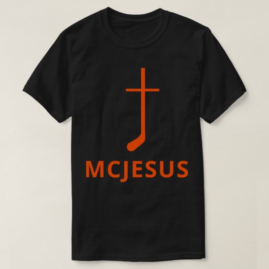McJesus Sticker T-shirt (Design voorkant)