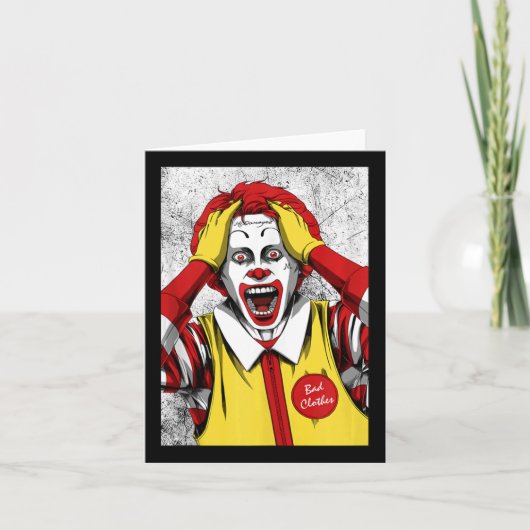 Mcjoker  kaart (Voorkant)