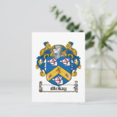 McKay Family Crest Briefkaart (Staand voorkant)