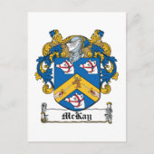 McKay Family Crest Briefkaart (Voorkant)