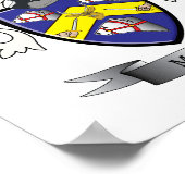 McKay Family Crest Coat of Arms Poster (Hoek)