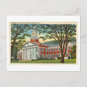 McKean County Court House in Smethport, Penn., Briefkaart