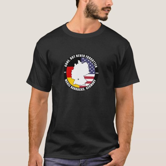 McKee Barracks Duitsland e T-shirt (Voorkant)