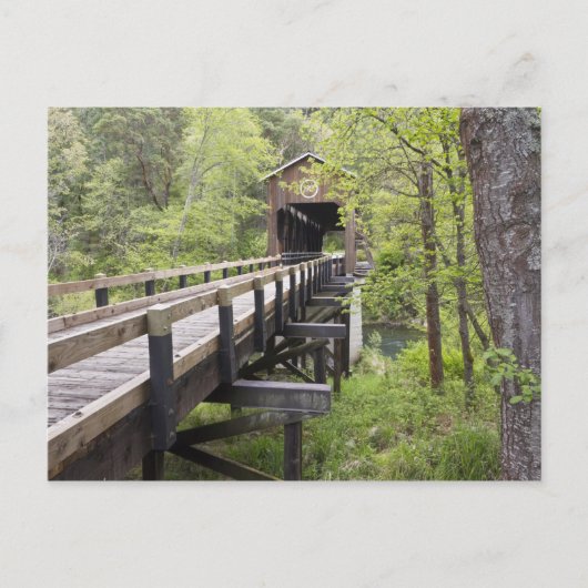 McKee overdekte brug, Jacksonville, Oregon Briefkaart (Voorkant)