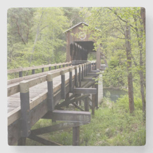 McKee overdekte brug, Jacksonville, Oregon Stenen Onderzetter