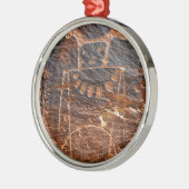 Mckee Springs Petroglyph - Vernal - Utah Metalen Ornament (Links)