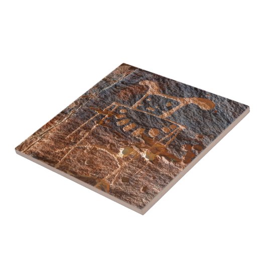 Mckee Springs Petroglyph - Vernal - Utah Tegeltje (Zijkant)