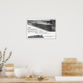 McKeen 300 HP Gasoline Motor Car Poster (Keuken)