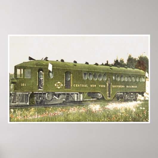 McKeen Gasoline Motor Car 101 Poster (Voorkant)