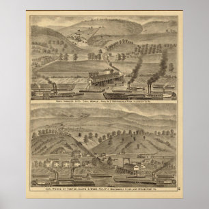 McKeesport Allegheny County, Pennsylvania Poster