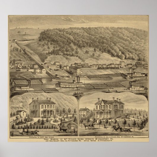 McKeesport Pennsylvania Poster (Voorkant)