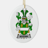 McKenna Family Crest Keramisch Ornament (Rechts)