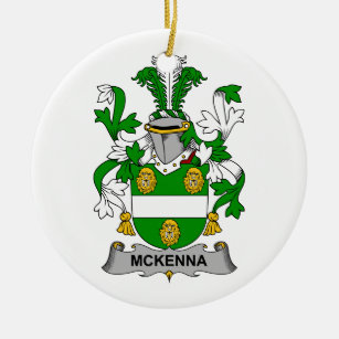 McKenna Family Crest Keramisch Ornament