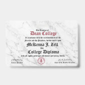 McKenna J. Zell Badge (Voorzijde)