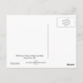 McKennan Park Sioux Herfsten SD-kaart Briefkaart (Achterkant)