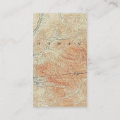 McKenzie en Moose Ponds, McKenzie Mountain Detail Visitekaartje (Achterkant)