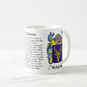 McKenzie Family Coat of Arms mok (Voorkant rechts)