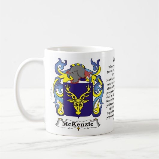 McKenzie Family Coat of Arms Mok (Links)