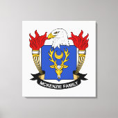 McKenzie Family Crest Canvas Afdruk (Voorkant)