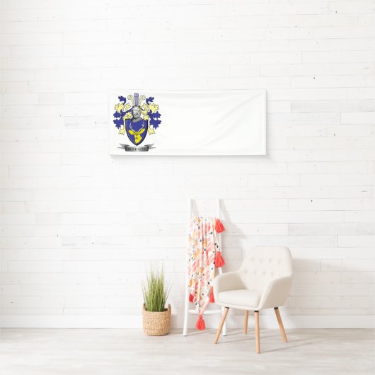 McKenzie Family Crest Coat of Arms Spandoek (Insitu)