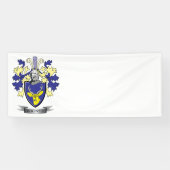McKenzie Family Crest Coat of Arms Spandoek (Horizontaal)