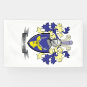 McKenzie Family Crest Coat of Arms Spandoek (Horizontaal)