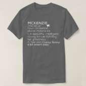 McKenzie Naam McKenzie Definitie McKenzie Vrouw T-shirt (Design voorkant)