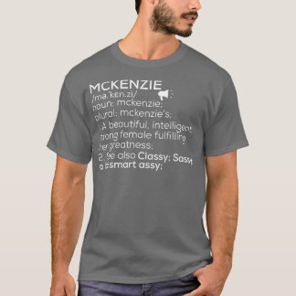 McKenzie Naam McKenzie Definitie McKenzie Vrouw T-shirt
