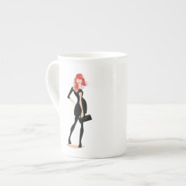 McKENZIE: "Redhead are Brighter" Bone China Mok