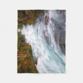 McKenzie River | Oregon Fleece Deken (Voorkant)