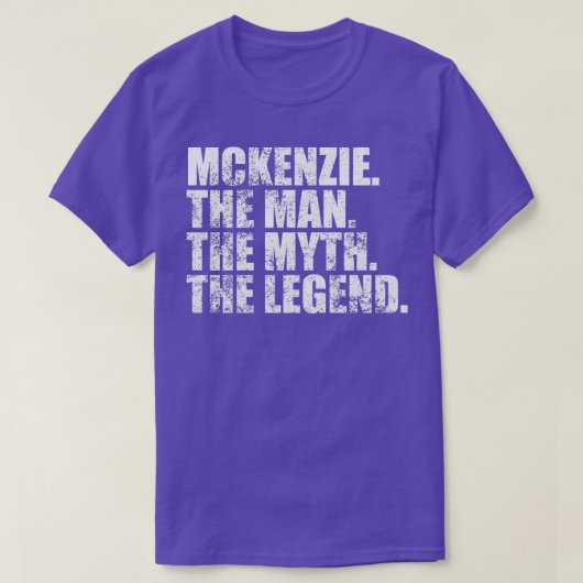 MckenzieMckenzie Achternaam McKenzie T-shirt (Design voorkant)