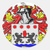 McKeon wapenstilstand Ronde Sticker (Voorkant)