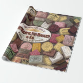  McKeone van Haagen Soap Advertisement Cadeaupapier (Uitgerold)