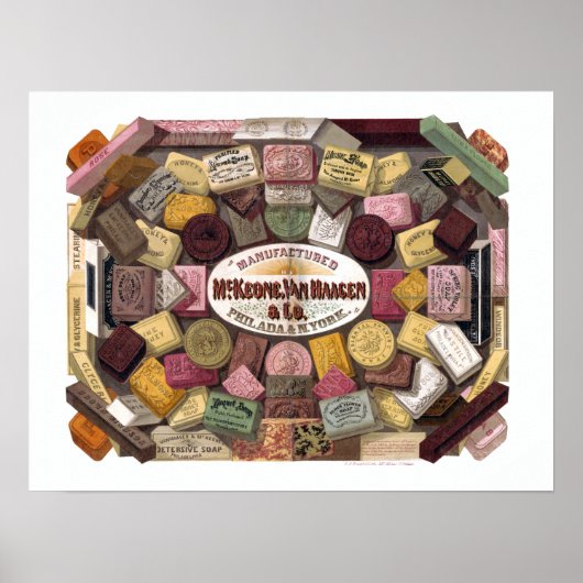  McKeone van Haagen Soap Advertisement Poster (Voorkant)