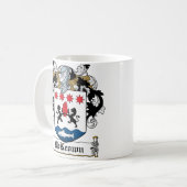 McKeown Family Crest Koffiemok (Voorkant links)