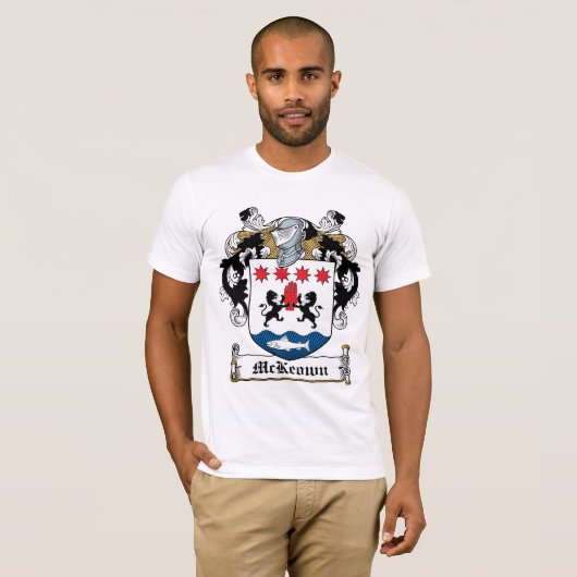 McKeown Family Crest T-shirt (Voorkant volledig)