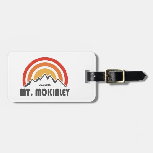 McKinley Alaska Bagagelabel (Voorkant horizontaal)
