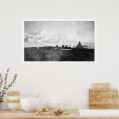 McKinley Alaska Camp 1912 Poster (Keuken)