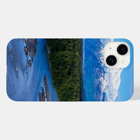 McKinley Alaska Case-Mate iPhone Case (Achterkant (horizontaal))