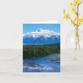 McKinley Alaska denkt aan u Kaart (Gele Bloem)