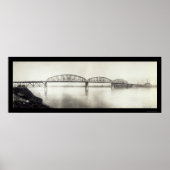 McKinley Bridge MO Foto 1910 Poster (Voorkant)