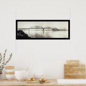 McKinley Bridge MO Foto 1910 Poster (Keuken)