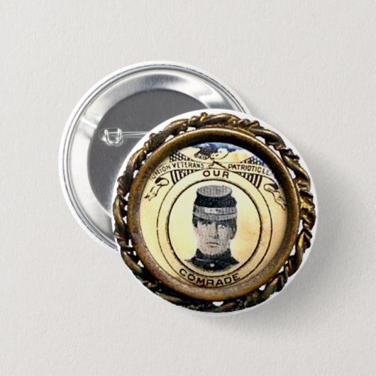 McKinley Civil War Badge - Button (Voorkant /achterkant)